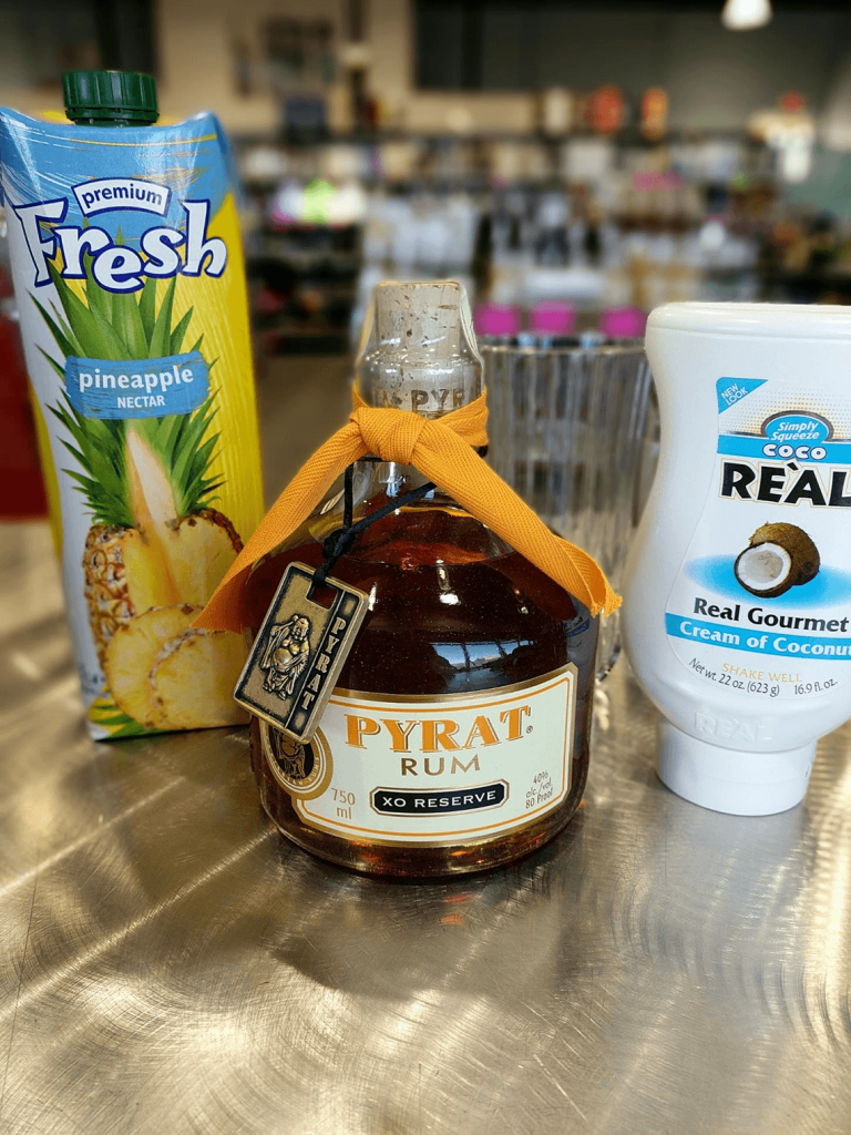 Pina Colada Ingredients and Recipe