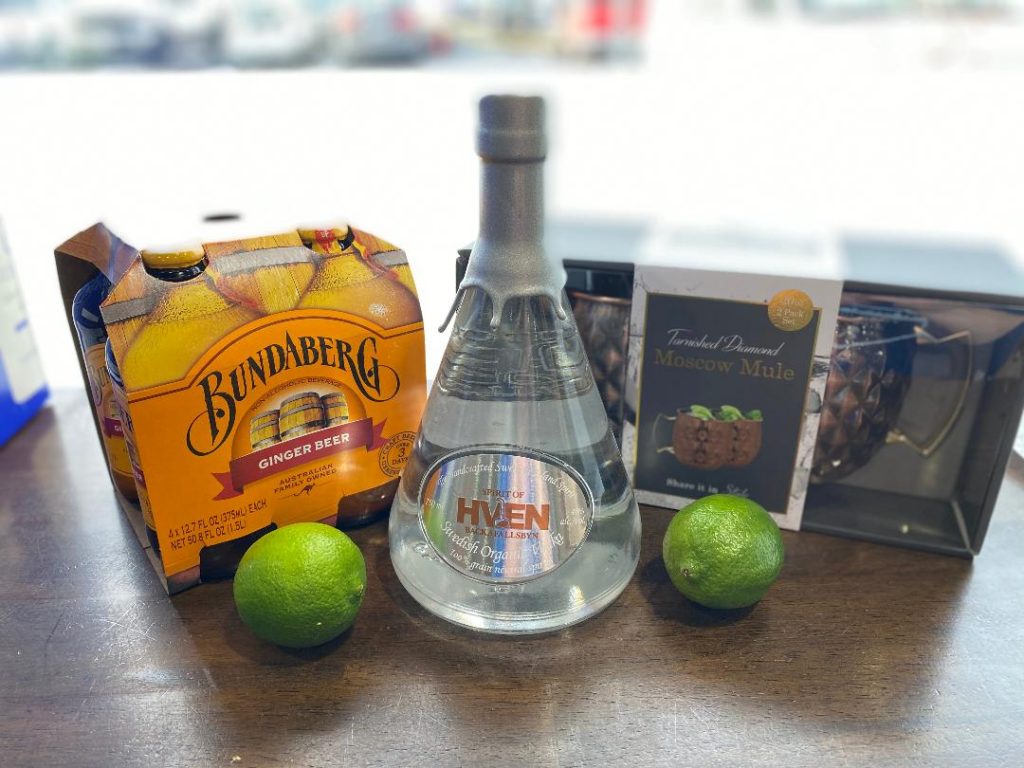 Moscow Mule ingredients