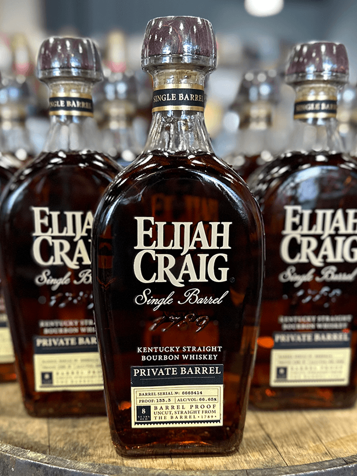 Elijah Craig Barrel Proof Bourbon Single Barrel Store Pick