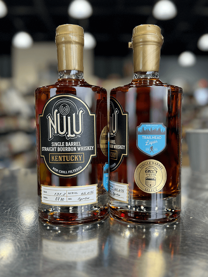 NULU Cask Strength Single Barrel Bourbon